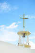 Bell tower with cross