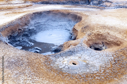 Photo: A volcanic area - Iceland A volcanic area - Iceland