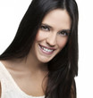 Beautiful young woman smiling