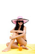 beautiful summer woman