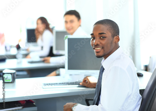Photo: Portrait of a happy African American entrepreneur Portrait of a happy African American entrepreneur