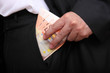 money in the pocket