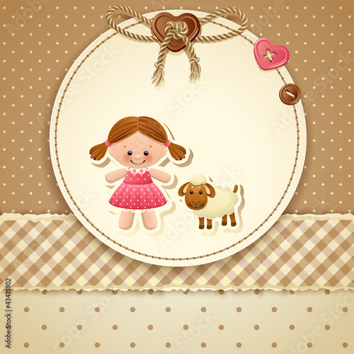 Vector: Baby Shower Invitation Baby Shower Invitation