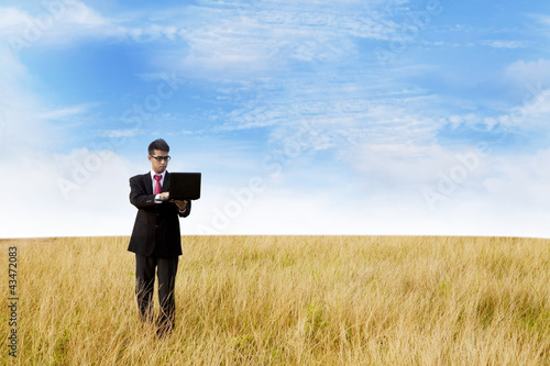 Photo: Work anywhere concept Work anywhere concept