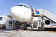 airplane in airport