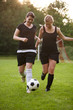 Zweikampf beim Frauenfußball