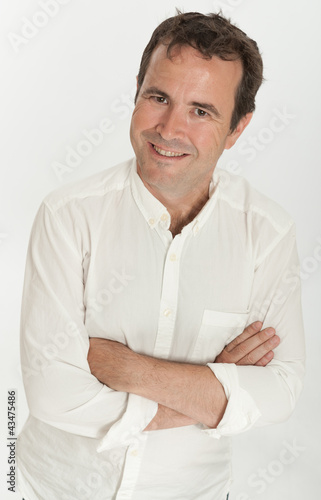 Photo: Male portrait arms crossed Male portrait arms crossed