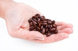 Photo: One handful of coffee One handful of coffee