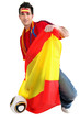 Spanish football supporter