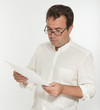 Foto: Serious document inspection Serious document inspection