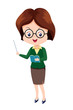 Cute woman Teacher