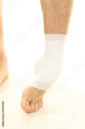 Photo: Ankle injury Ankle injury