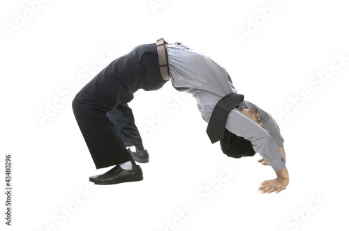 Photo: Acrobat Business Man Acrobat Business Man