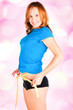 woman diet concept with measuring tape