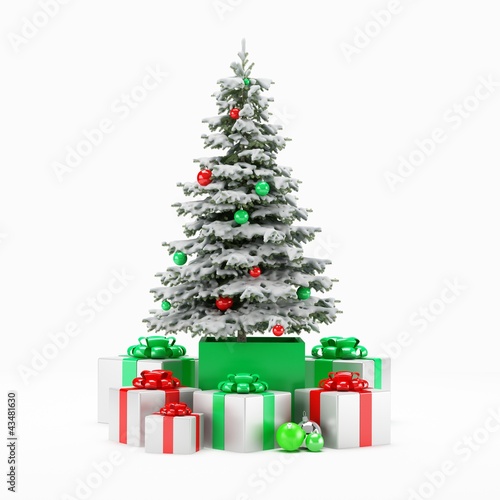 Photo: sapin neige sapin neige