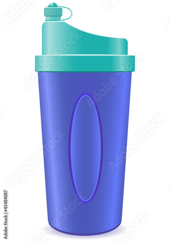 Photo: shaker bottle for fitness illustration shaker bottle for fitness illustration