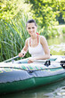 girl on boat