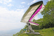 Hang gliding in Julian Alps, Italy