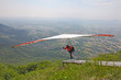 Hang gliding in Julian Alps, Italy
