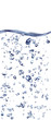 Water wave with bubbles - vertical