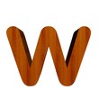 Ilustración: 3d Font Wood Letter F 3d Font Wood Letter F