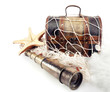 Photo: Pirate theme still life. Pirate theme still life.