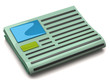 3d illustration of newspaper