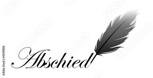 Illustration: Abschied Abschied