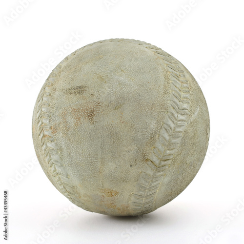 Foto: weathered baseball weathered baseball
