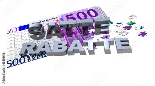 Illustration: 3D 500er Puzzle - SATTE RABATTE 3D 500er Puzzle - SATTE RABATTE