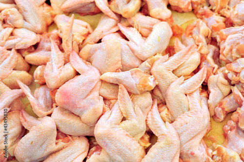 Photo: Chicken in market Chicken in market