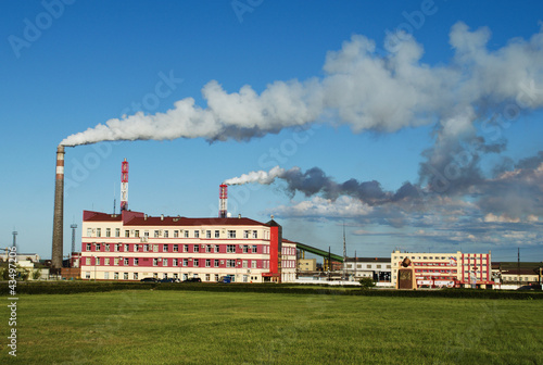 Foto: Industrial complex of copper manufacturing Industrial complex of copper manufacturing
