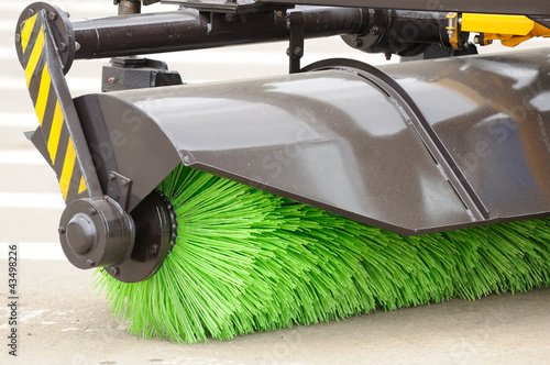 Photo: Street Sweeper Broom Street Sweeper Broom