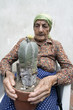 senior woman Cactus