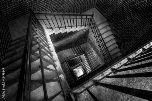 Photo: Escalier angulaire Escalier angulaire