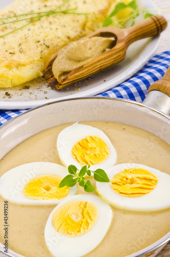 Foto: Eggs in mustard sauce Eggs in mustard sauce
