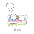 Man sleeping