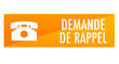 demande de rappel