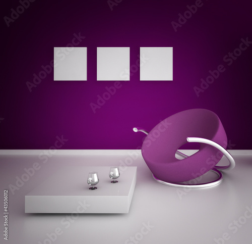 Illustration: Modern Design Lounge Chair | Interior Architecture Modern Design Lounge Chair | Interior Architecture