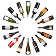 Wine bottles
