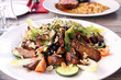salat mit kalbsleber