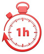 1H Chrono - Rouge
