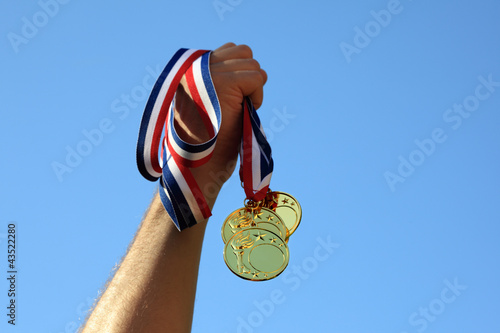 Photo: Gold medal winner Gold medal winner