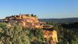 The village of Roussillon in Provence