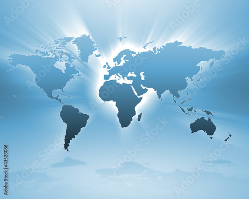 Illustration: World map World map
