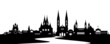 Wiesbanden Skyline mit Rhein