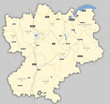 Illustration: Carte de la région Rhône-Alpes Carte de la région Rhône-Alpes