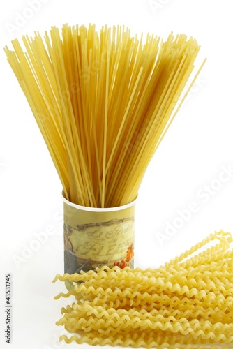 Photo: dried raw spaghetti pasta dried raw spaghetti pasta