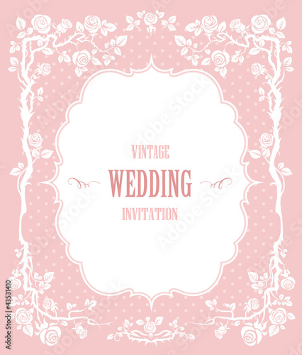 Vector: Elegant vintage background Elegant vintage background
