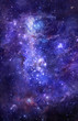 nebula gas cloud in deep outer space